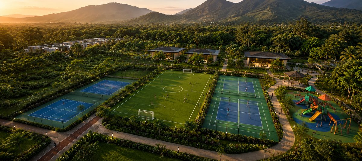 Sports turf and courts